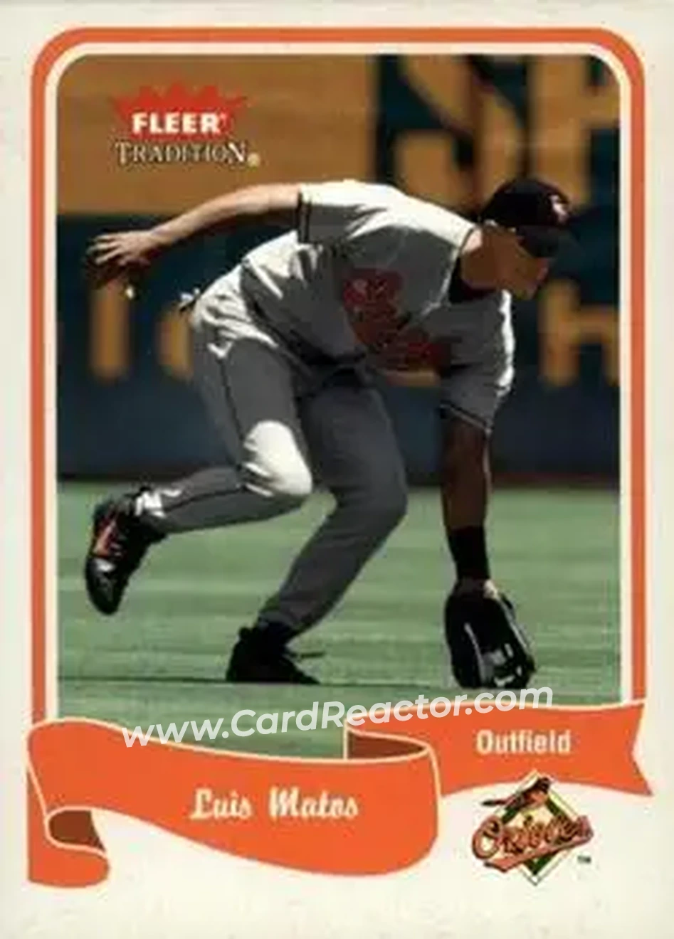 2004 Fleer Tradition #402 - Luis Matos - Baltimore Orioles - Front 2004 Fleer Tradition #402 - Luis Matos - Baltimore Orioles - Front