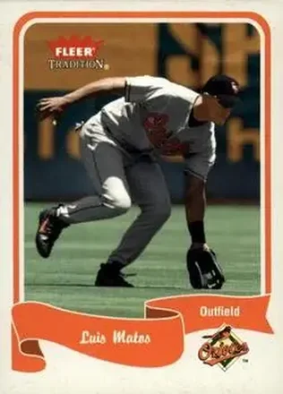2004 Fleer Tradition #402 - Luis Matos - Baltimore Orioles