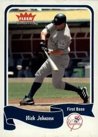 2004 Fleer Tradition #409 - Nick Johnson - New York Yankees