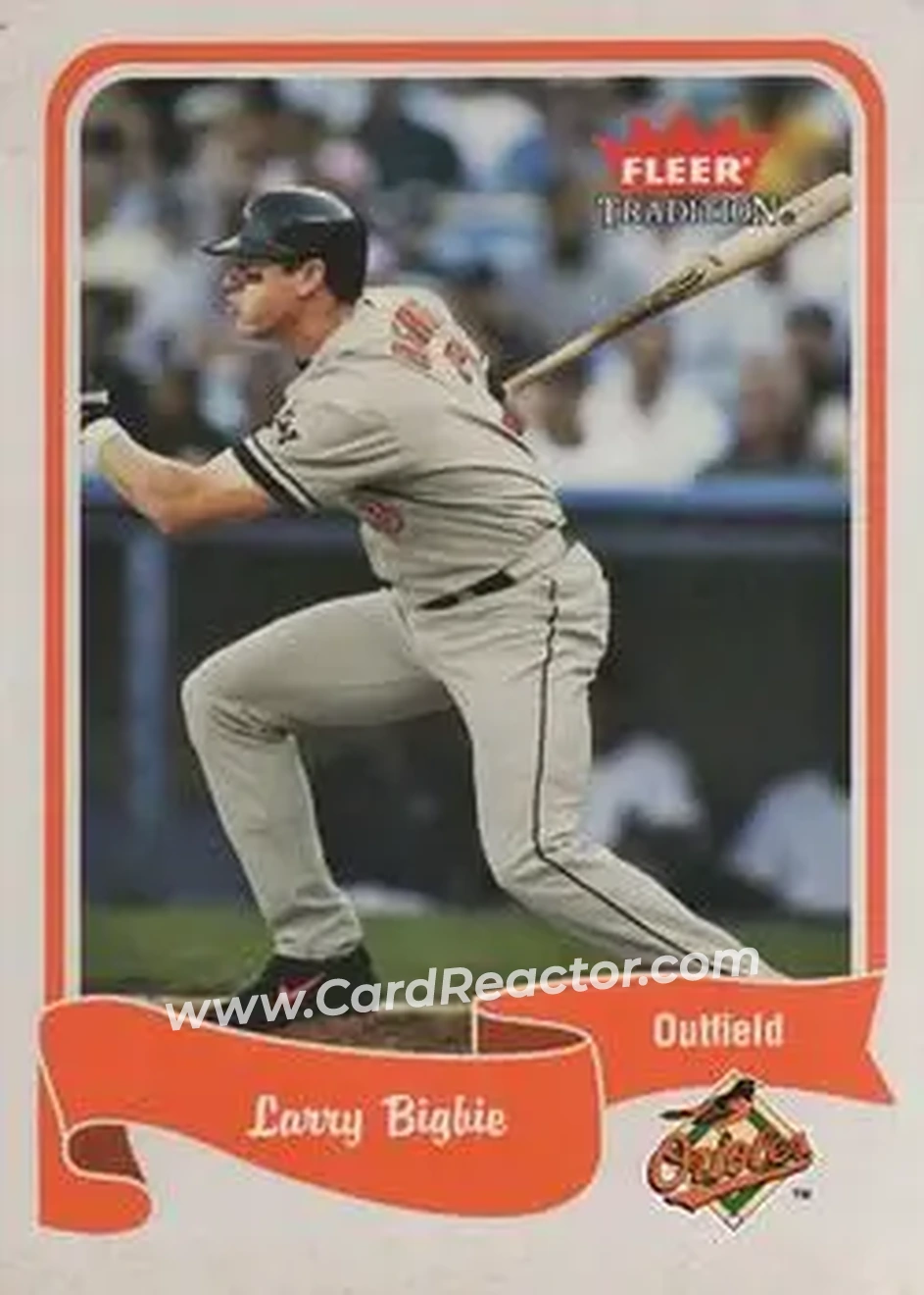 2004 Fleer Tradition #425 - Larry Bigbie - Baltimore Orioles - Front