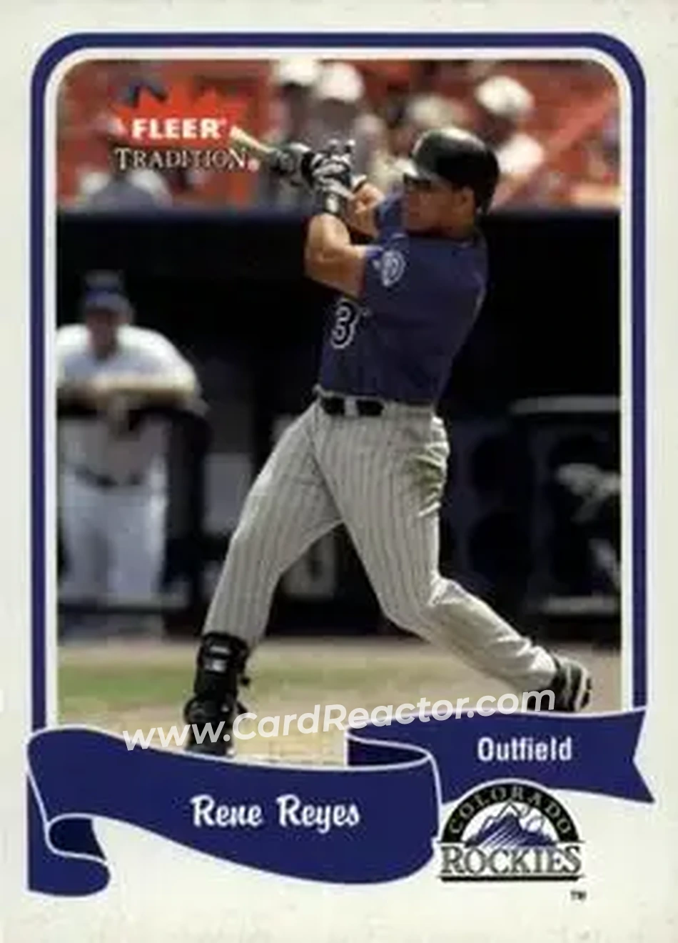 2004 Fleer Tradition #430 - Rene Reyes - Colorado Rockies - Front 2004 Fleer Tradition #430 - Rene Reyes - Colorado Rockies - Front