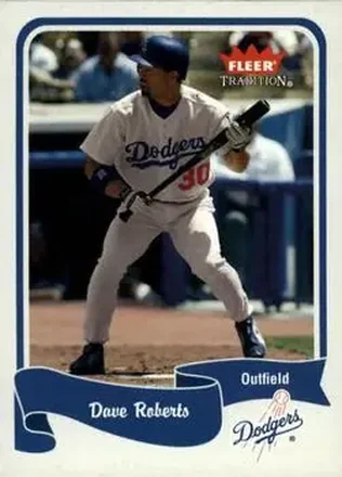 2004 Fleer Tradition #434 - Dave Roberts - Los Angeles Dodgers