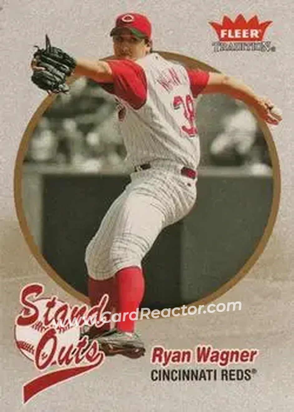 2004 Fleer Tradition #452 - Ryan Wagner - Cincinnati Reds - Front 2004 Fleer Tradition #452 - Ryan Wagner - Cincinnati Reds - Front