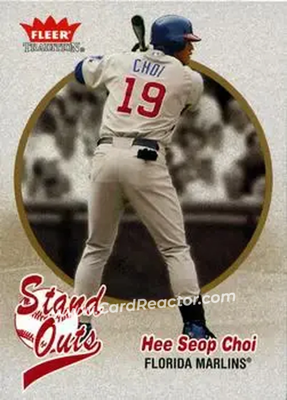2004 Fleer Tradition #454 - Hee Seop Choi - Florida Marlins - Front