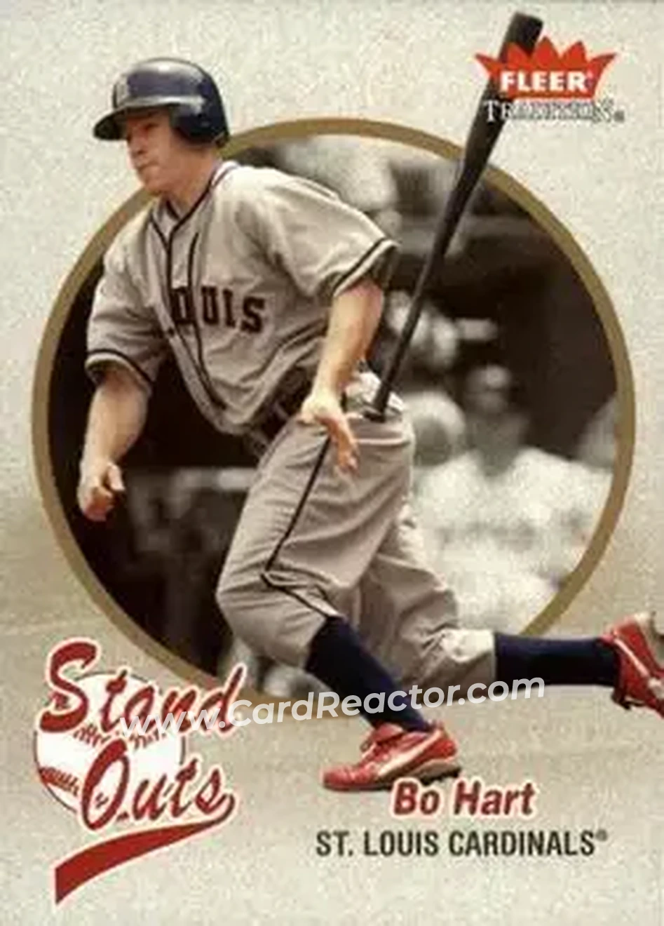 2004 Fleer Tradition #456 - Bo Hart - St. Louis Cardinals - Front