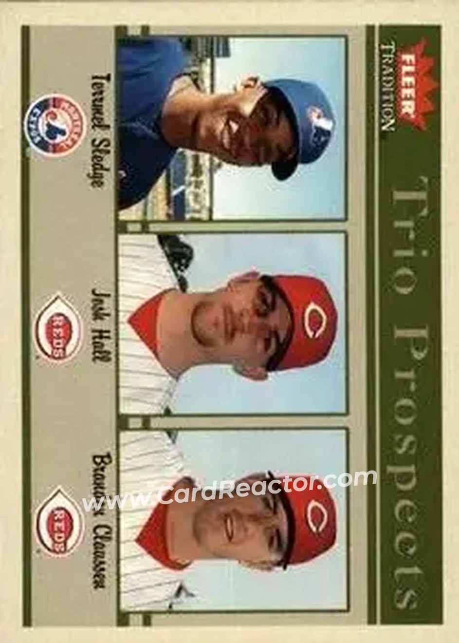 2004 Fleer Tradition #478 - Terrmel Sledge - Josh Hall - Brandon Claussen - Front