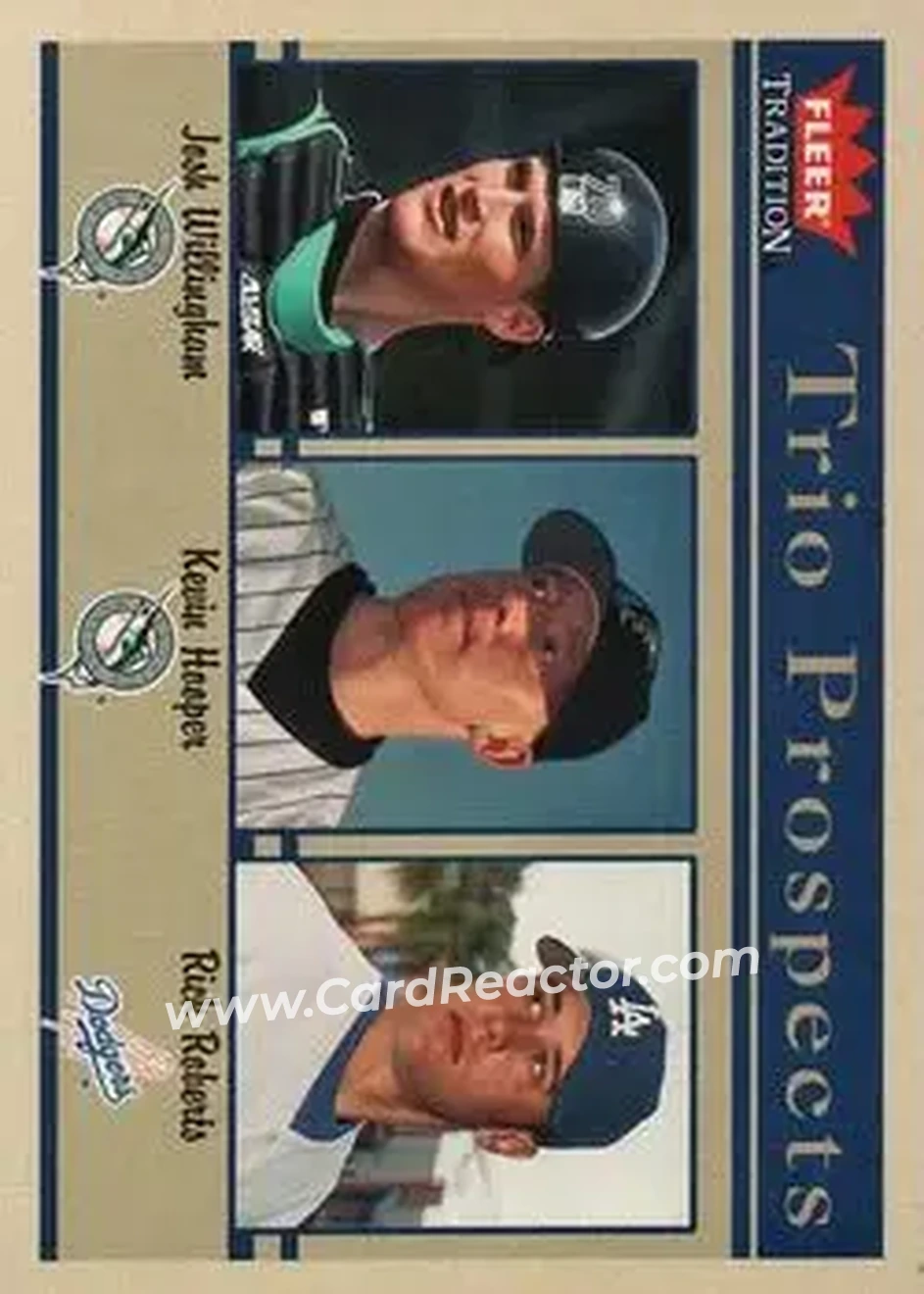 2004 Fleer Tradition #482 - Josh Willingham - Kevin Hooper - Rick Roberts - Front 2004 Fleer Tradition #482 - Josh Willingham - Kevin Hooper - Rick Roberts - Front