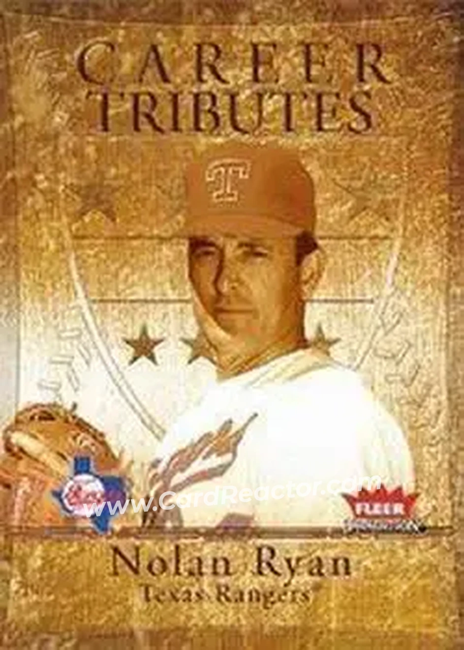 2004 Fleer Tradition - Career Tributes #2 CT - Nolan Ryan - Texas Rangers - Front