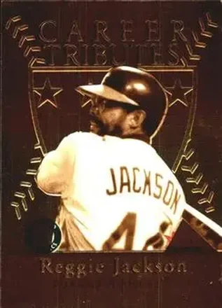 2004 Fleer Tradition #4 CT Career Tributes Reggie Jackson (b.1946 OF)