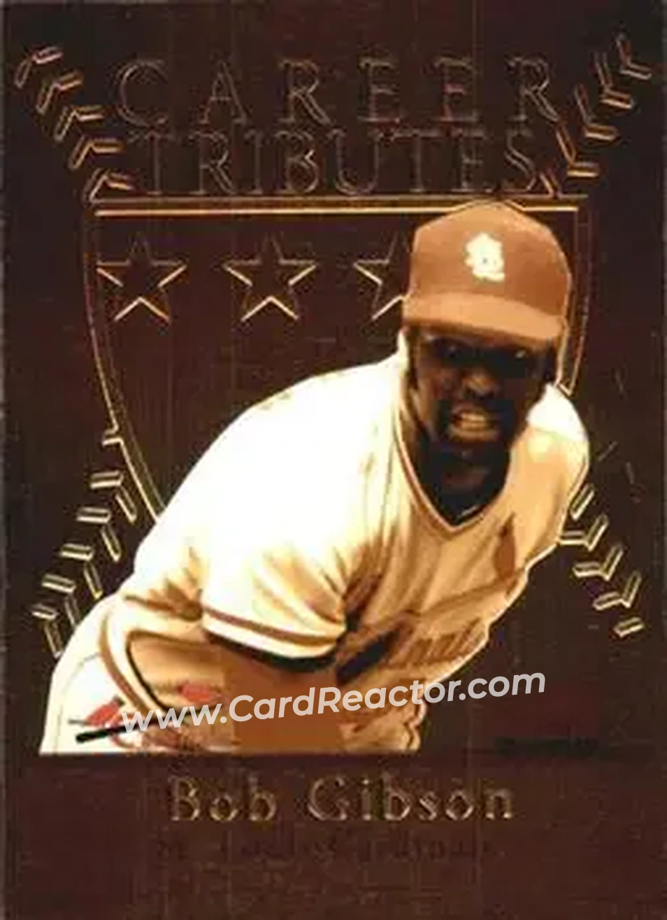 2004 Fleer Tradition - Career Tributes #5 CT - Bob Gibson - St. Louis Cardinals - Front