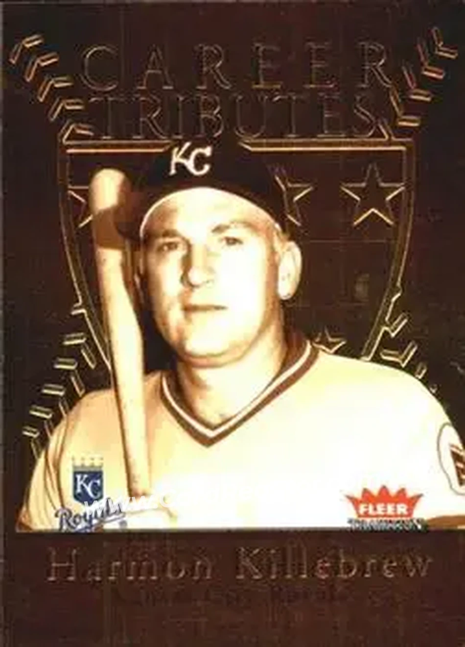 2004 Fleer Tradition - Career Tributes #6 CT - Harmon Killebrew - Kansas City Royals - Front
