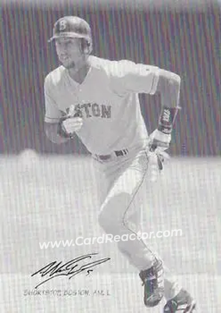 2004 Leaf - Exhibits 1921 American League #33 - Nomar Garciaparra - Boston Red Sox - Front