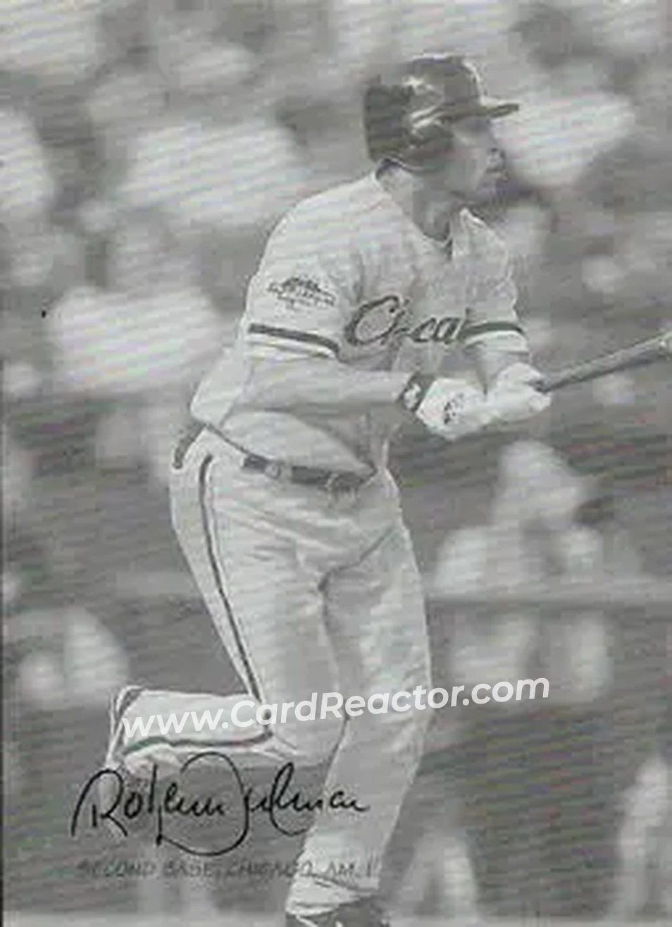 2004 Leaf - Exhibits 1921 American League #40 - Roberto Alomar - Chicago White Sox - Front