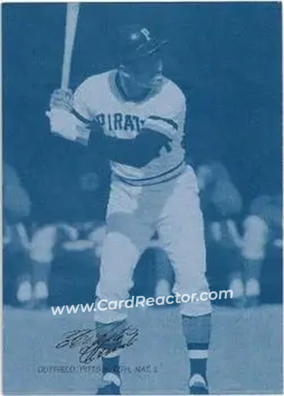 2004 Leaf - Exhibits 1921 Second Edition #41 - Bob Clemente - Pittsburgh Pirates - Front