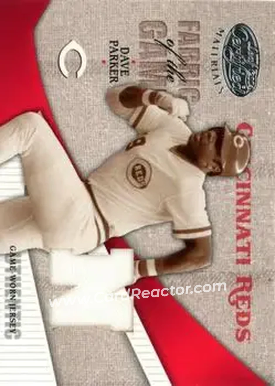 2004 Leaf Certified Materials - Fabric of the Game AL/NL #FG-23 - Dave Parker - Cincinnati Reds - Front