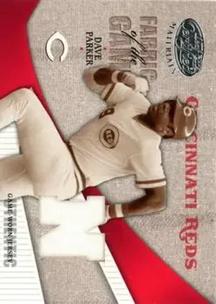 2004 Leaf Certified Materials - Fabric of the Game AL/NL #FG-23 - Dave Parker - Cincinnati Reds
