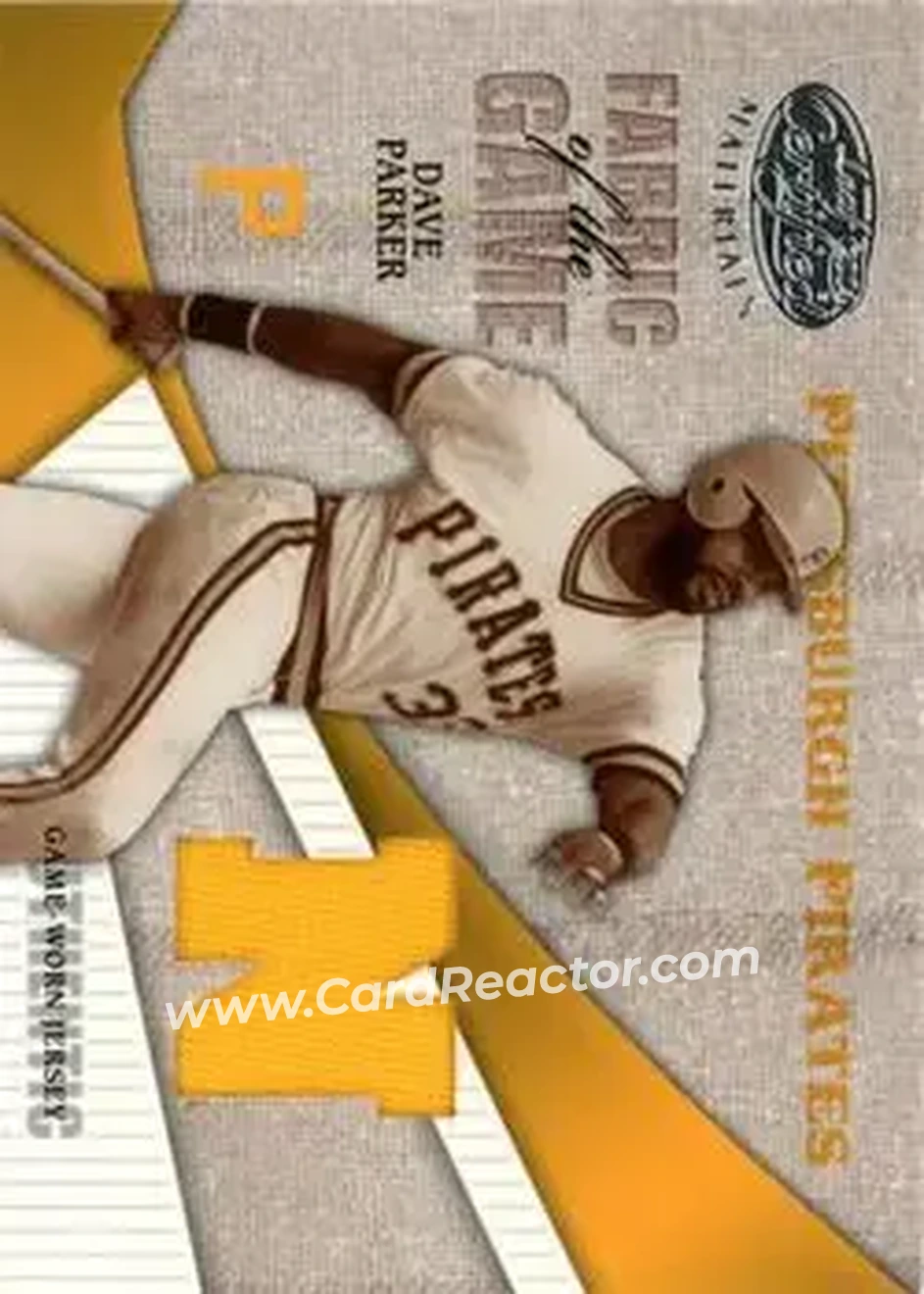 2004 Leaf Certified Materials - Fabric of the Game AL/NL #FG-24 - Dave Parker - Pittsburgh Pirates - Front