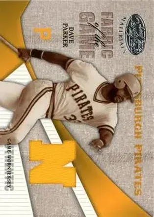 2004 Leaf Certified Materials - Fabric of the Game AL/NL #FG-24 - Dave Parker - Pittsburgh Pirates