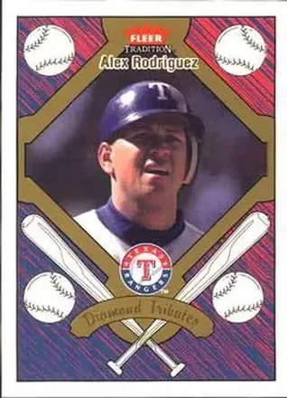 2004 Fleer Tradition #7 DT Diamond Tributes Alex Rodriguez