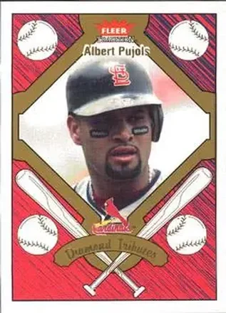 2004 Fleer Tradition #12 DT Diamond Tributes Albert Pujols