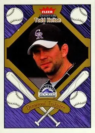 2004 Fleer Tradition - Diamond Tributes #13 DT - Todd Helton - Colorado Rockies
