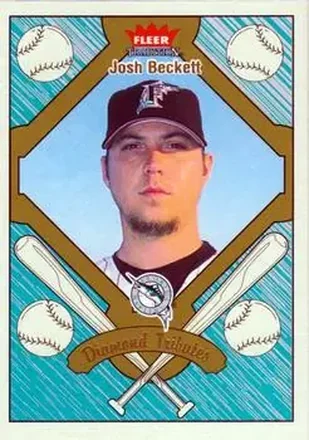 2004 Fleer Tradition #17 DT Diamond Tributes Josh Beckett