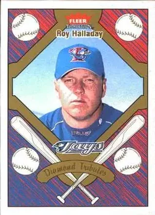 2004 Fleer Tradition - Diamond Tributes #19 DT - Roy Halladay - Toronto Blue Jays