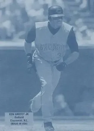 2004 Leaf #24 Exhibits 1925 Left Text Box Second Edition Ken Griffey Jr.