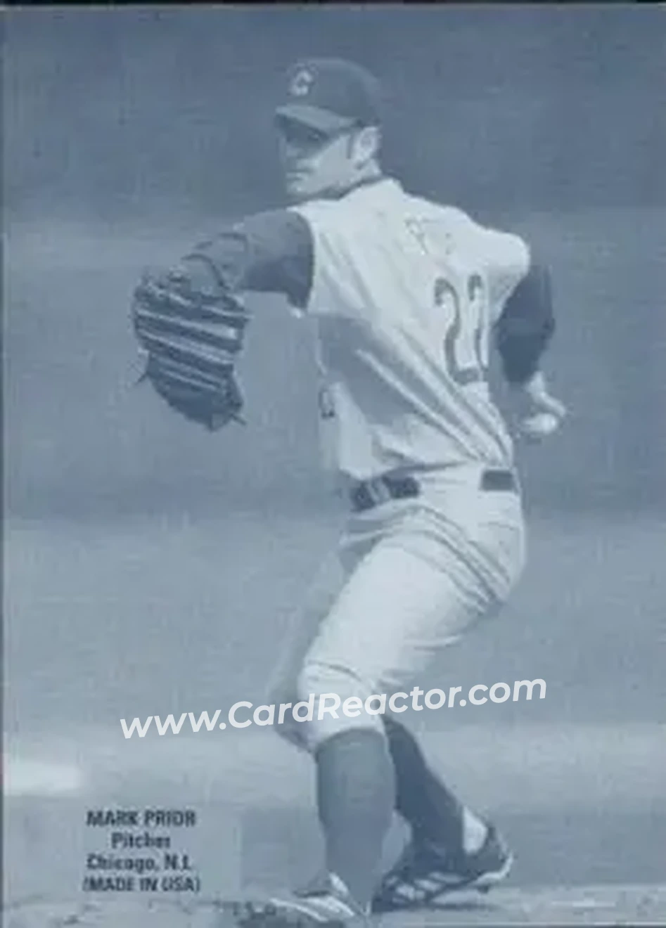2004 Leaf - Exhibits 1925 Left Text Box Second Edition #26 - Mark Prior - Chicago Cubs - Front