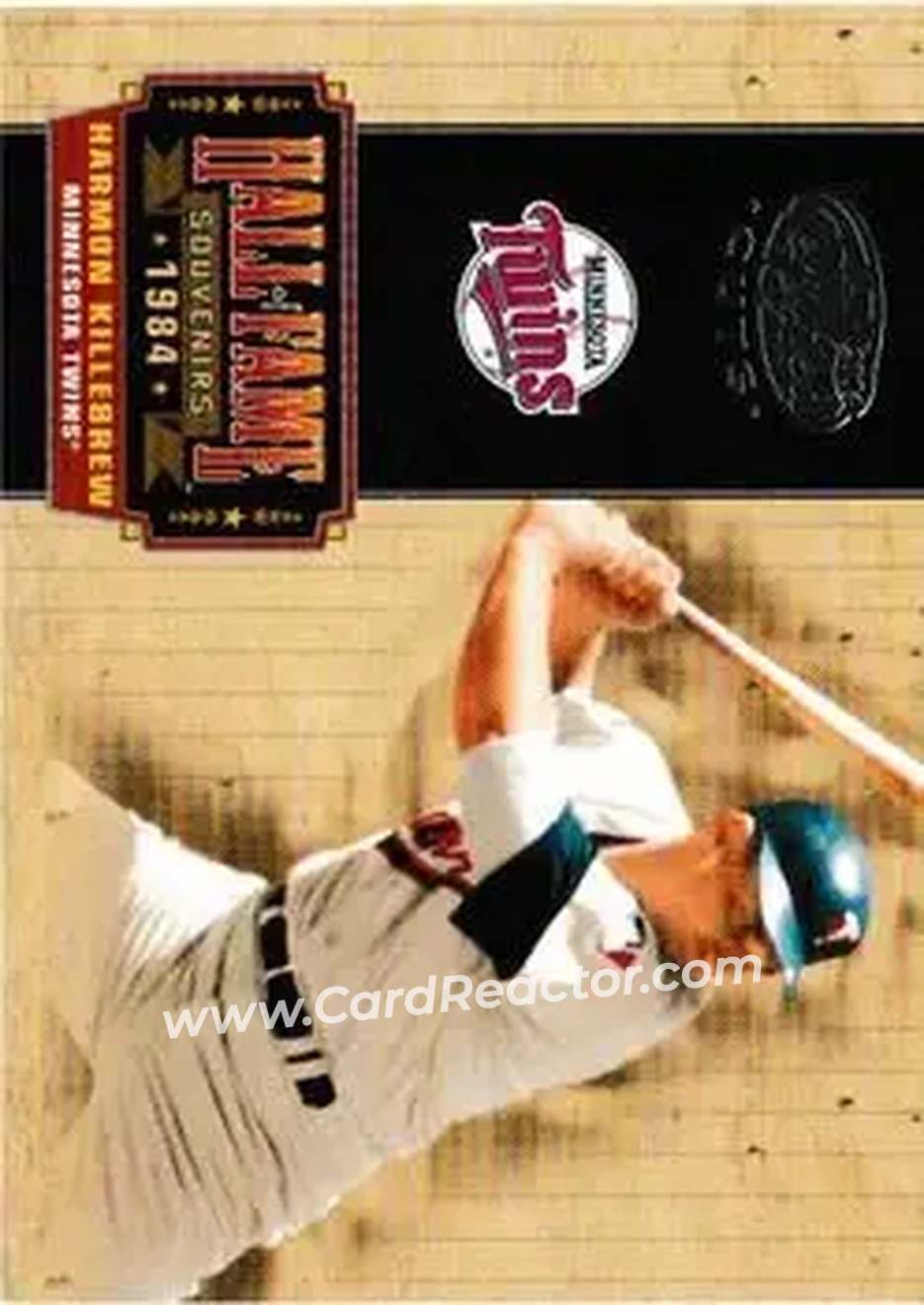 2004 Leaf Certified Cuts - Hall of Fame Souvenirs #HOF-8 - Harmon Killebrew - Minnesota Twins - Front