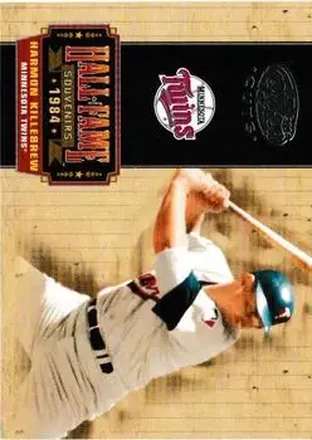 2004 Leaf Certified Cuts - Hall of Fame Souvenirs #HOF-8 - Harmon Killebrew - Minnesota Twins