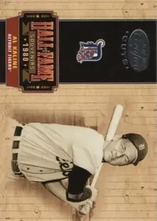 2004 Leaf Certified Cuts - Hall of Fame Souvenirs #HOF-31 - Al Kaline - Detroit Tigers