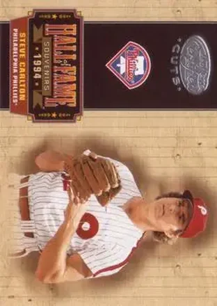 2004 Leaf Certified Cuts - Hall of Fame Souvenirs #HOF-33 - Steve Carlton - Philadelphia Phillies
