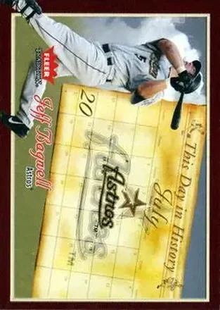 2004 Fleer Tradition - This Day in History #7TDH - Jeff Bagwell - Houston Astros