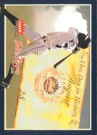 2004 Fleer Tradition - This Day in History #10TDH - Jose Reyes - New York Mets