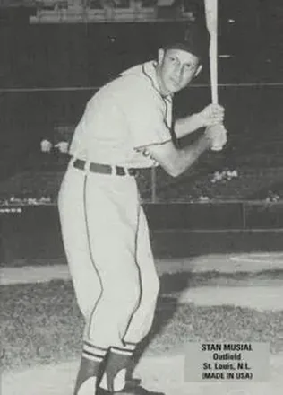 2004 Leaf - Exhibits 1925 Right Text Box #45 - Stan Musial - St. Louis Cardinals