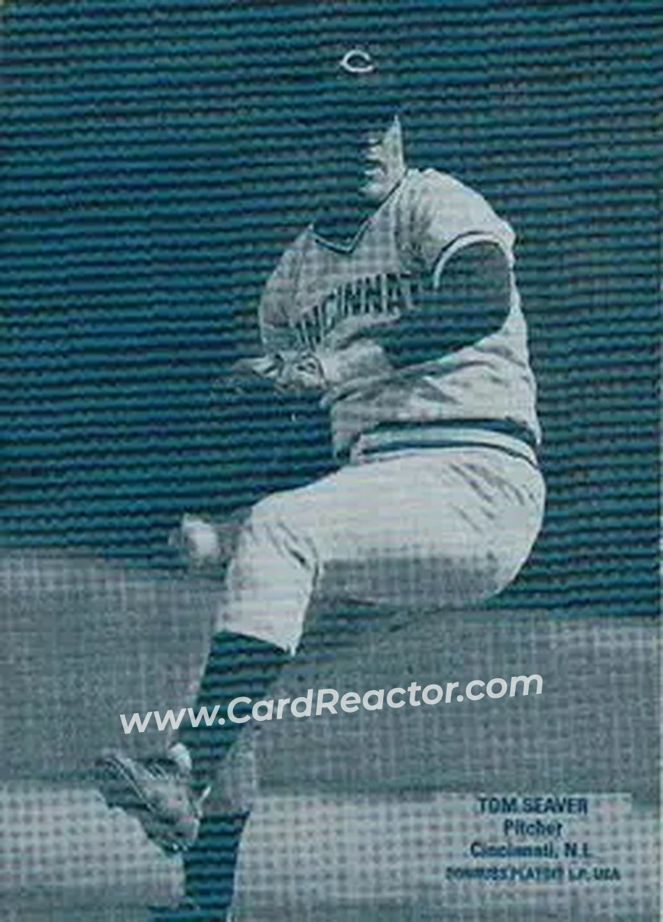 2004 Leaf - Exhibits 1926 Block Legend Donruss-Playoff Second Edition #47 - Tom Seaver - Cincinnati Reds - Front