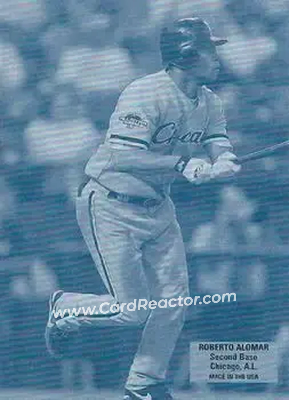 2004 Leaf - Exhibits 1926 Block Legend Second Edition #40 - Roberto Alomar - Chicago White Sox - Front