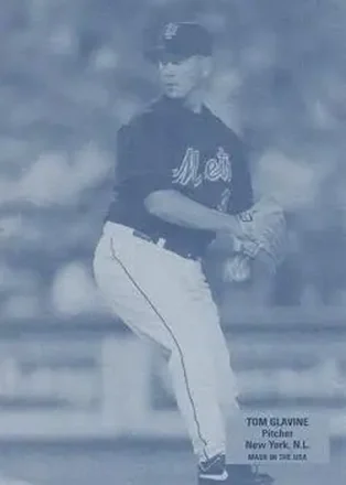2004 Leaf - Exhibits 1926 Block Legend Second Edition #46 - Tom Glavine - New York Mets