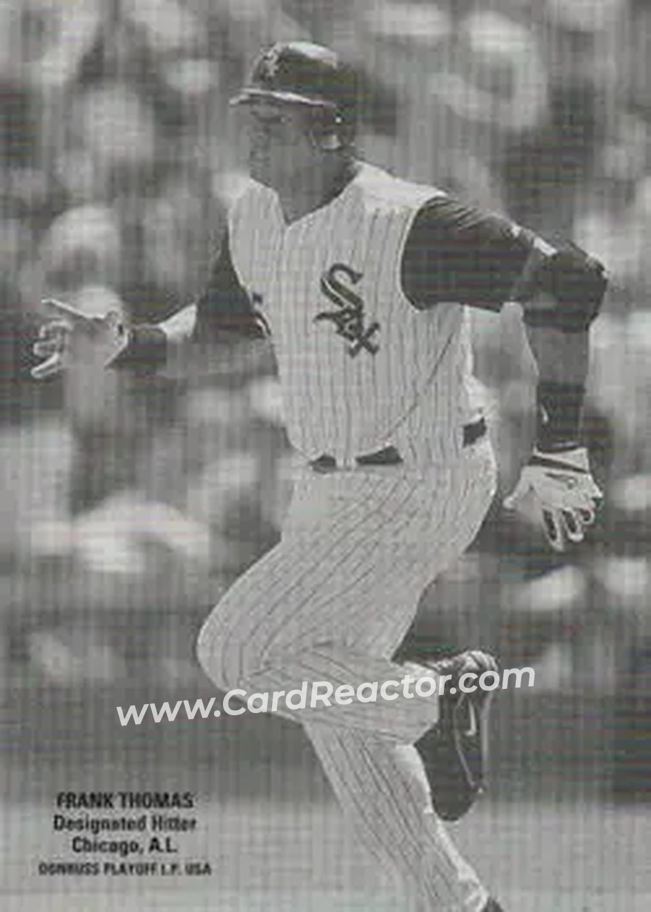 2004 Leaf - Exhibits 1926 Unblocked Legend #15 - Frank Thomas - Chicago White Sox - Front