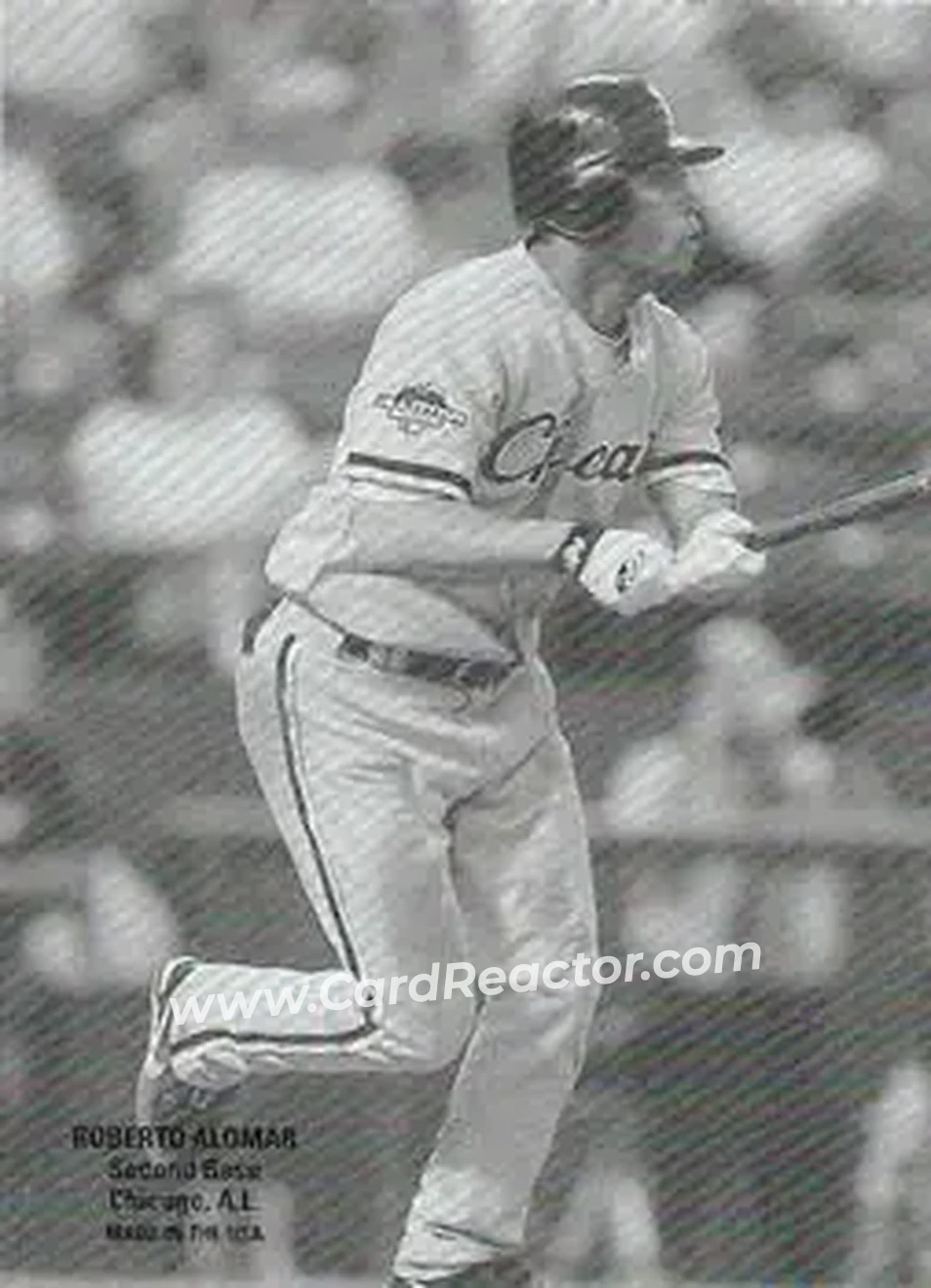 2004 Leaf - Exhibits 1926 Unblocked Legend #40 - Roberto Alomar - Chicago White Sox - Front