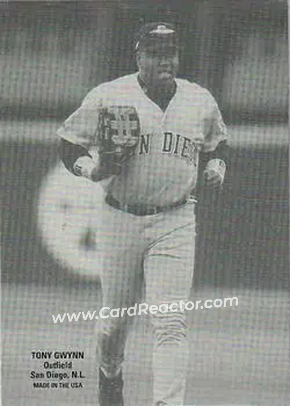 2004 Leaf - Exhibits 1926 Unblocked Legend #48 - Tony Gwynn - San Diego Padres - Front
