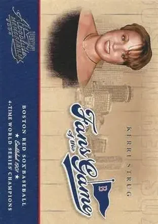 2004 Playoff Absolute Memorabilia - Fans of the Game #255FG-5 - Kerri Strug - Boston Red Sox