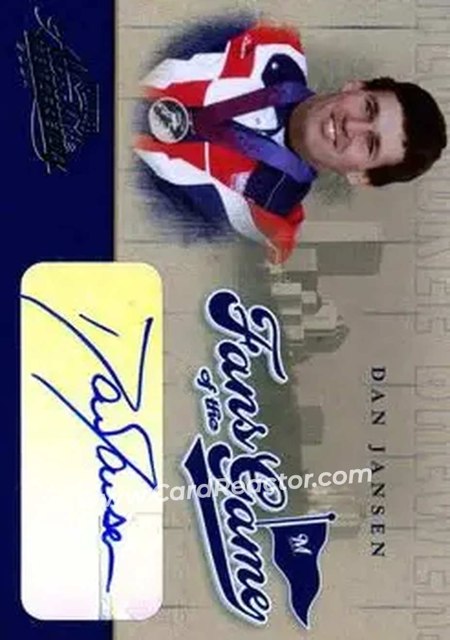 2004 Playoff Absolute Memorabilia - Fans of the Game Autographs #254FG-4 - Dan Jansen - Milwaukee Brewers - Front