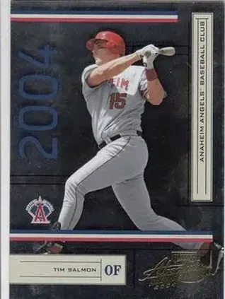 2004 Playoff Absolute Memorabilia - Retail #3 - Tim Salmon - Anaheim Angels