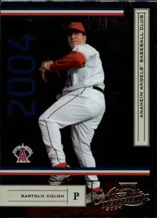 2004 Playoff Absolute Memorabilia - Retail #4 - Bartolo Colon - Anaheim Angels