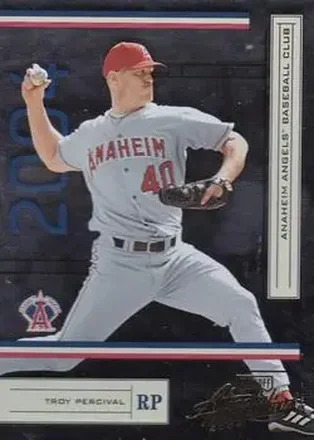 2004 Playoff Absolute Memorabilia - Retail #5 - Troy Percival - Anaheim Angels