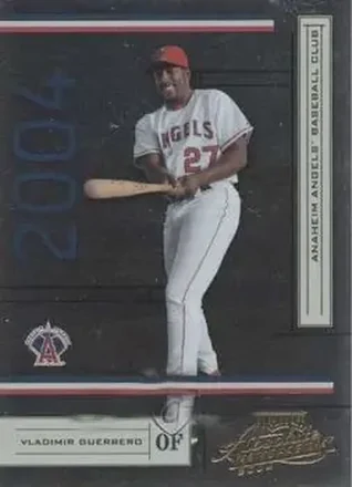 2004 Playoff Absolute Memorabilia - Retail #7 - Vladimir Guerrero - Anaheim Angels