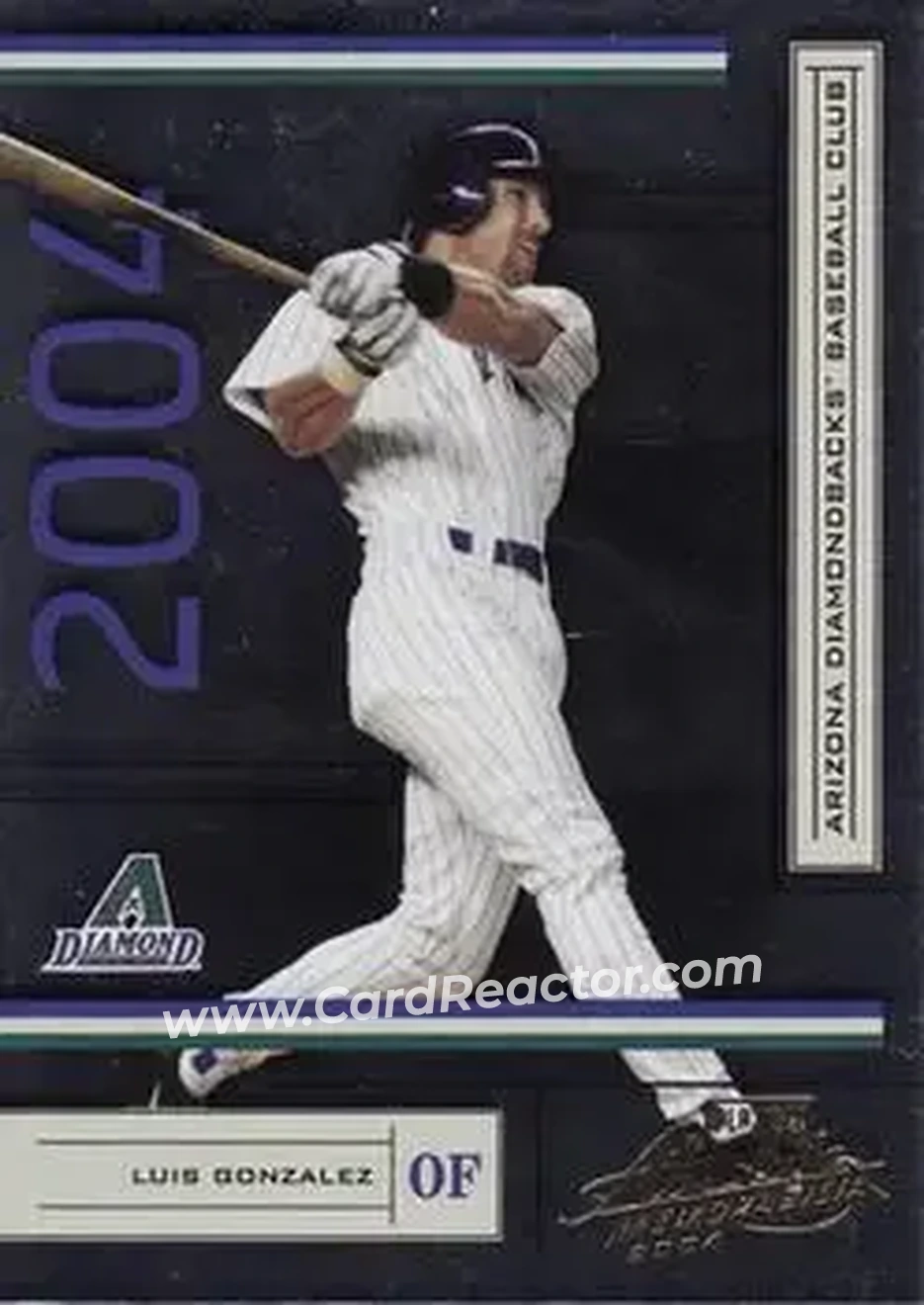 2004 Playoff Absolute Memorabilia - Retail #10 - Luis Gonzalez - Arizona Diamondbacks - Front