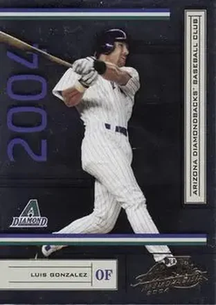 2004 Playoff Absolute Memorabilia - Retail #10 - Luis Gonzalez - Arizona Diamondbacks